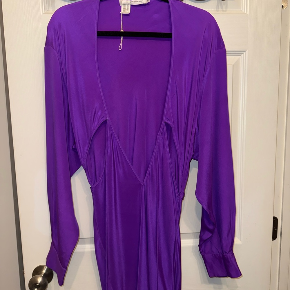 Christopher Esber Triquetra Silk Dress